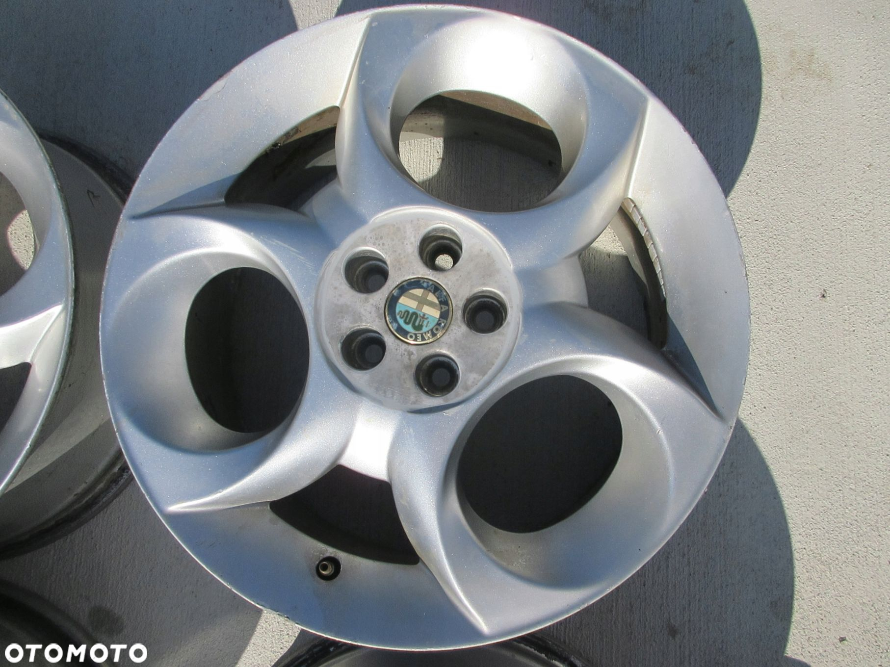 FELGI 7J X17 5x98 ET40,5 58 mm ALFA ROMEO ORYGINAŁ - 4