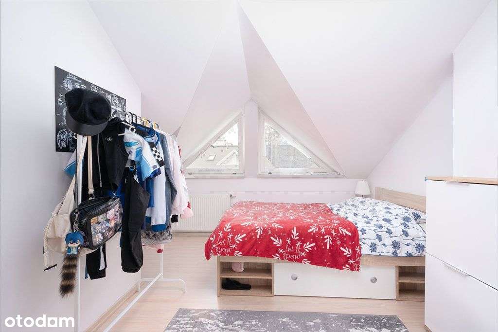 Dwupoziomowe mieszkanie, Radzikowskiego, Kraków-14