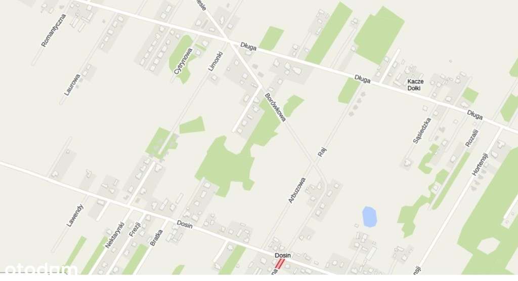 Atrakcyjna działka budowlana 1,5 ha 84 m od frontu - Pełny obrazek: 5/6