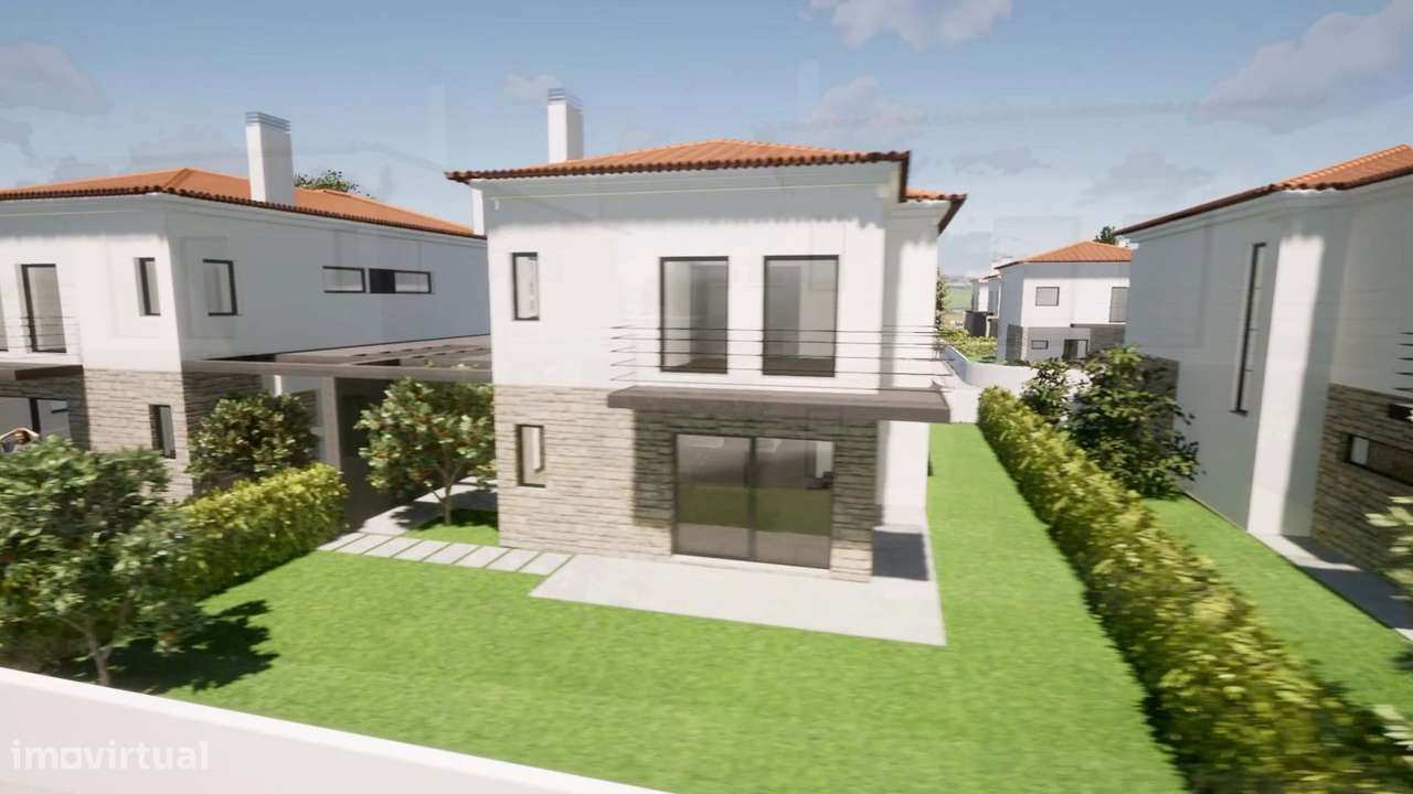 Terreno com projecto aprovado para moradias, S. João das Lampas, Sintr-15