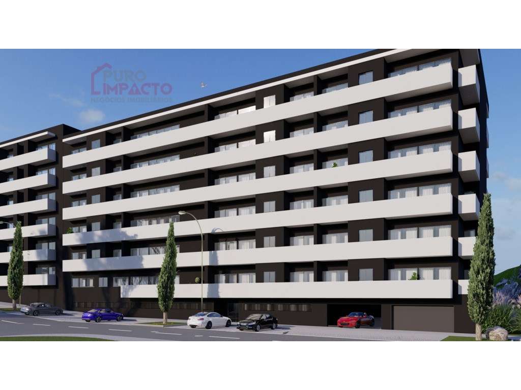 NOVO T2 1º andar com varanda em Águas Santas-12