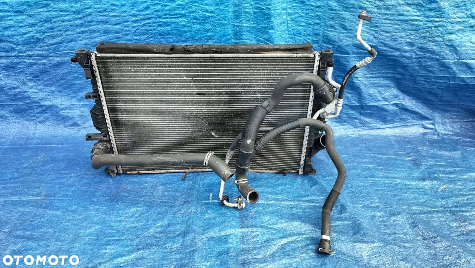 CHŁODNICA WODY KLIMATYZACJI INTERCOOLER WĄŻ PRZEWÓD KOMPLET CHŁODNIC 6G91-9L440-FD VP7EKH-19710-AE VP7EKH-8005-BD FORD MONDEO MK4 1.8 2.0 TDCI - 3