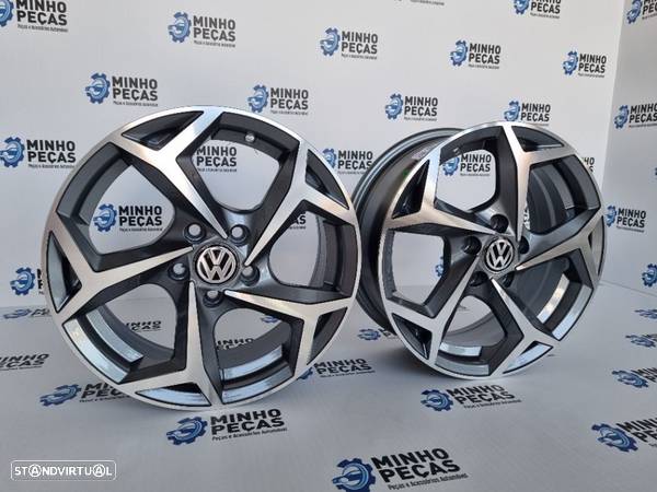 Jantes Vw Polo R-Line em 15 (5x100) GunMetal - 2