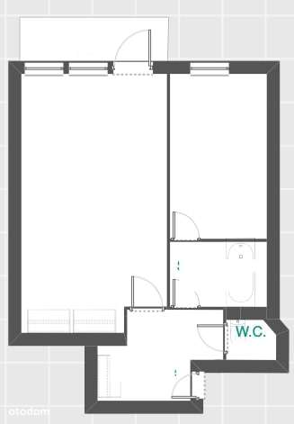 Duża kawalerka | Centrum/ 5 min pl. Dominikański|-11