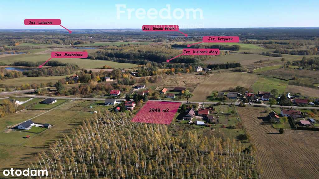 Atrakcyjna działka na Mazurach - Pełny obrazek: 1/13