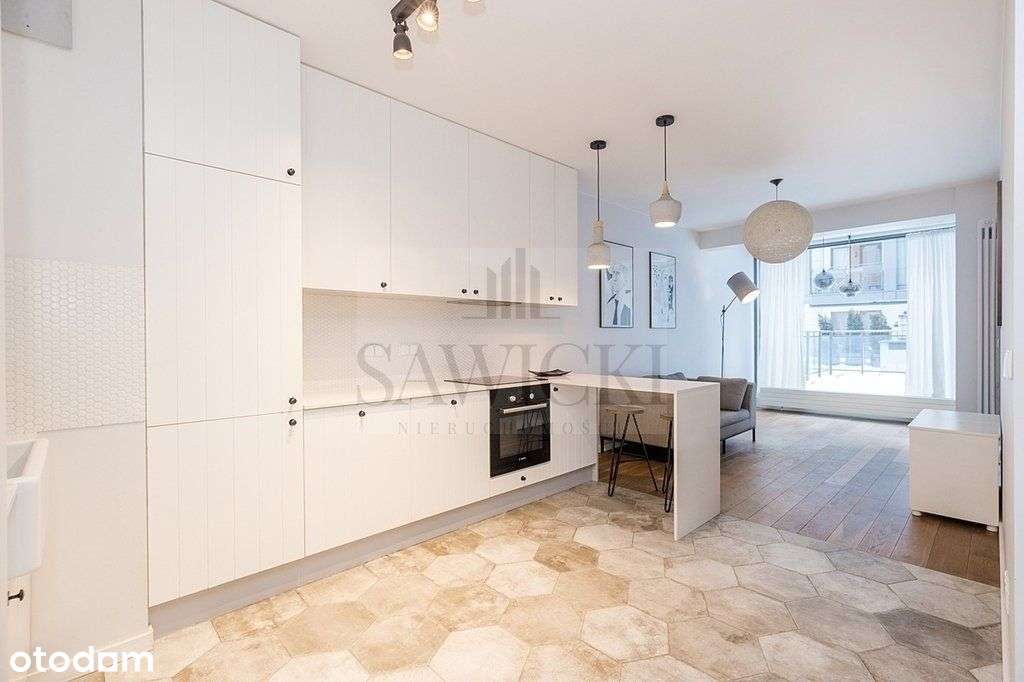 Mokotów Górny, 2 pokoje, garaż, ogródek-taras 30m2-3