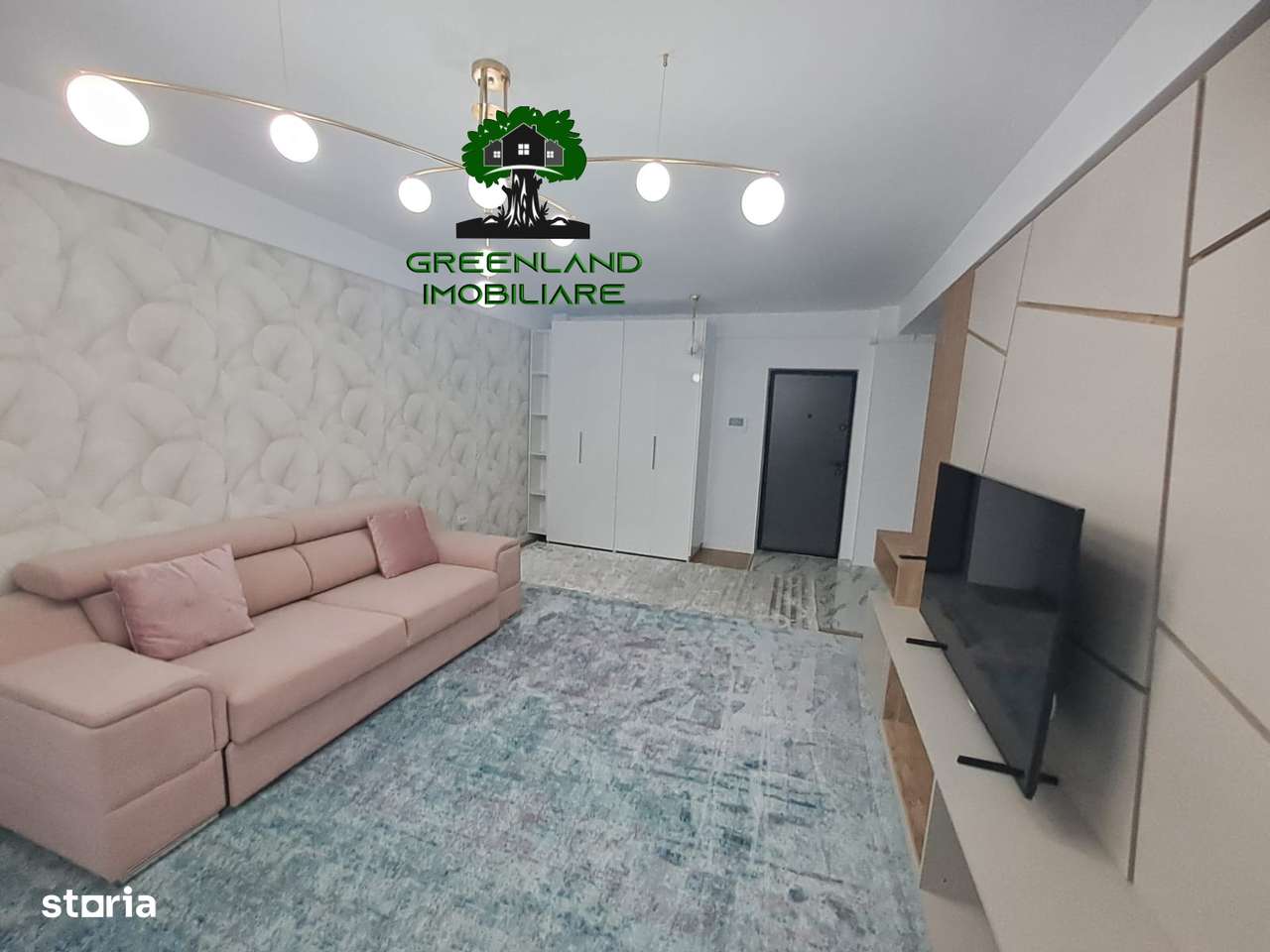 Ap 2 Cam, Decomandat, Mobilat si Utilat LUX, Bloc NOU, Parcare, Bucium - Imagine principală: 3/8