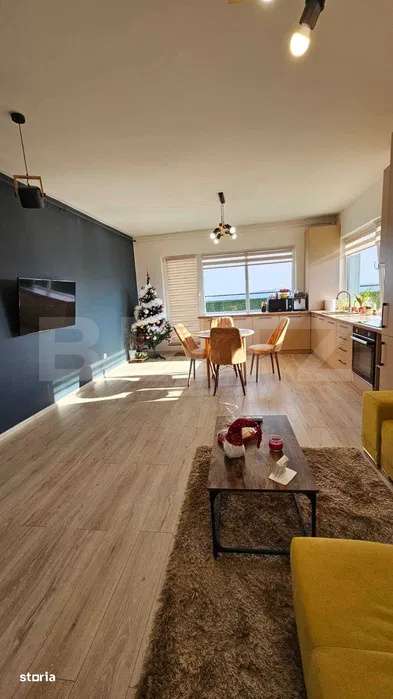 Apartament 2 camere, 53,5 mp, tip penthouse, terasa de 80 mp, Baciu, z - Imagine principală: 5/8