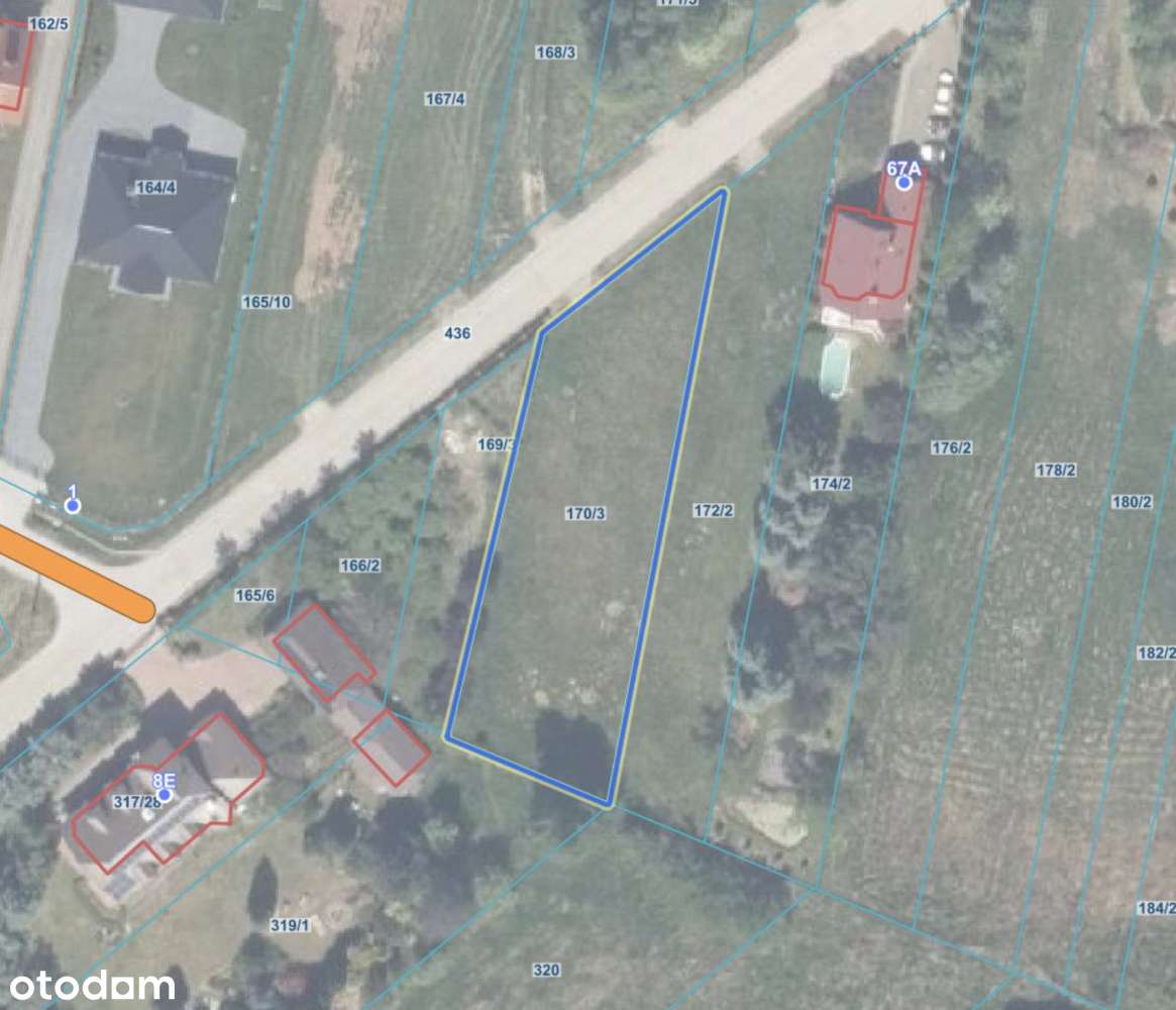 Piękna działka budowlana z Mpzp Zagnańsk-3