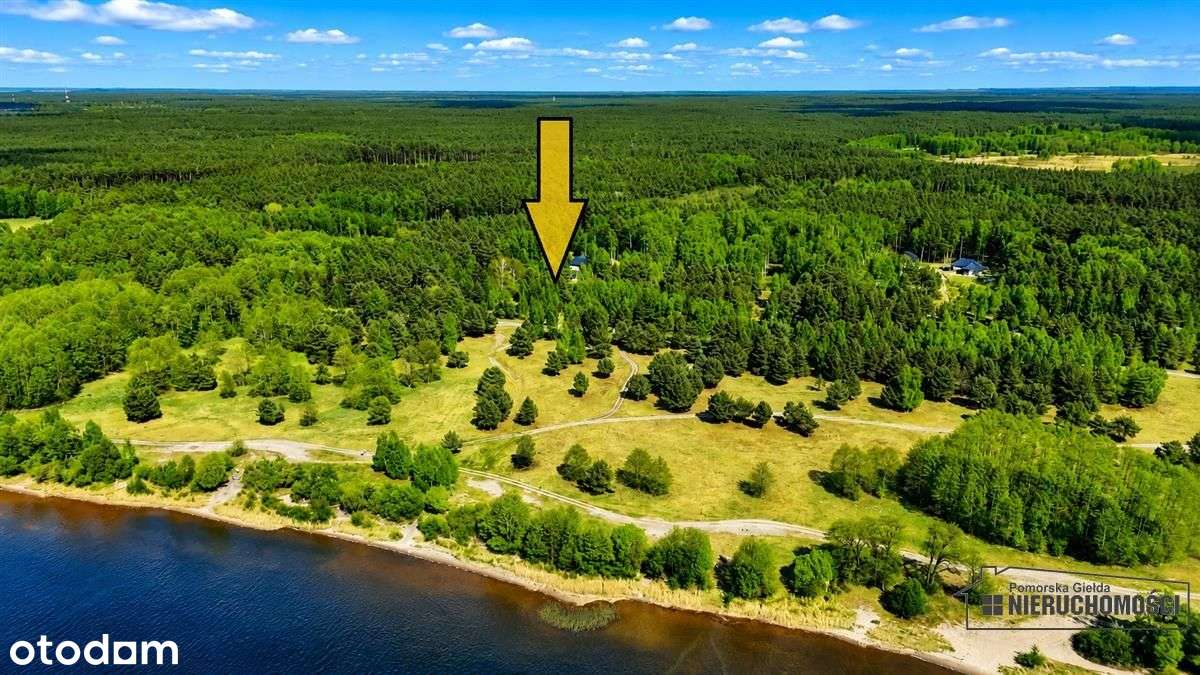 Cisza, las i jezioro – działka budowlana-5