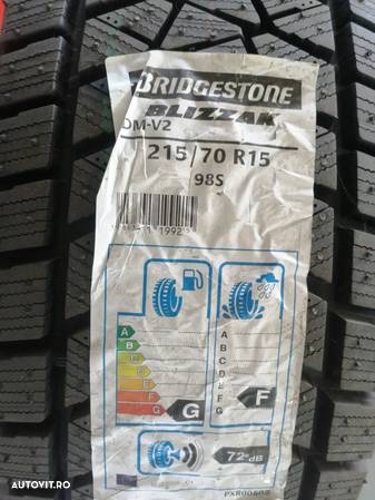 Anvelopa noua iarna 215/70 R15 Bridgestone BLIZZAK DMV2 98S - 1