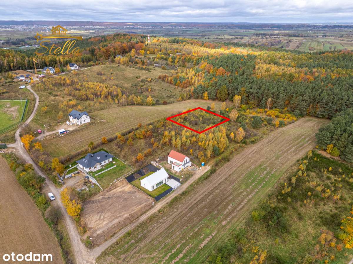 Okazja!! piękna działka z widokiem na las-4