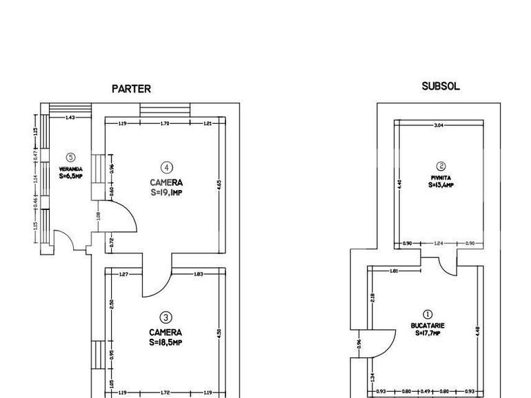 Casa renovabila 109 mp cu teren de 617 mp, Mera