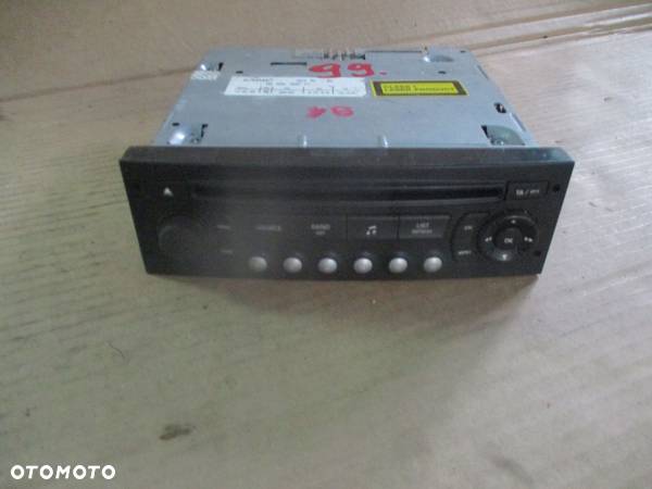 RADIO RADIOODTWARZACZ PEUGEOT 207 307 LIFT 7645038392 - 1