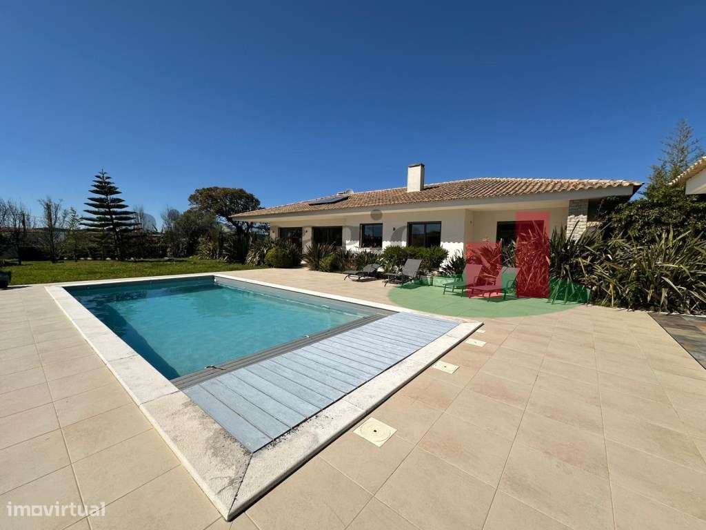 Moradia V3 + 1 com Piscina e Jardim entre Bombarral e Óbidos - Grande imagem: 5/33