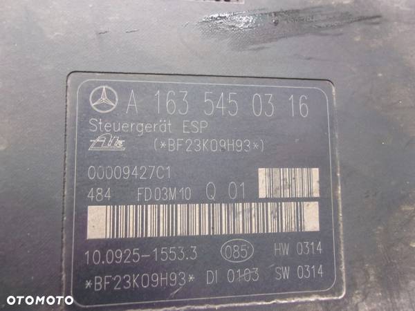 POMPA ABS A1635450316 MERCEDES ML W163 - 2