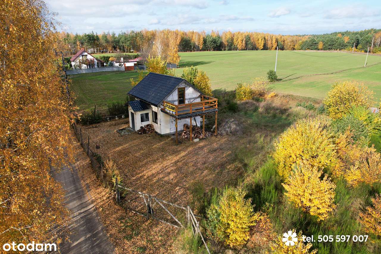 Na sprzedaż przytulny dom z działką 1000m2 w sąsiedztwie lasów-13