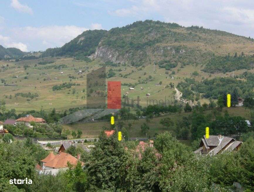 Teren intravilan 3214 mp  în Rucăr cu deschidere 56 m în DN73 - Imagine principală: 5/11