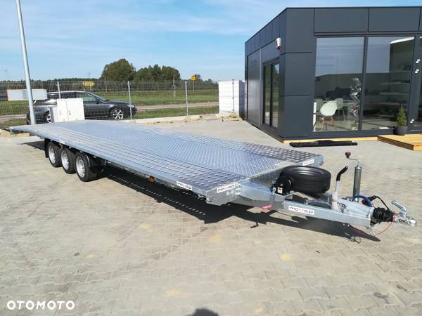 Boro Laweta na 2 auta 850x210cm DMC3500kg pod busy 8,5 m wypełnienie aluminiowe RAZ ŁAMANA - 12