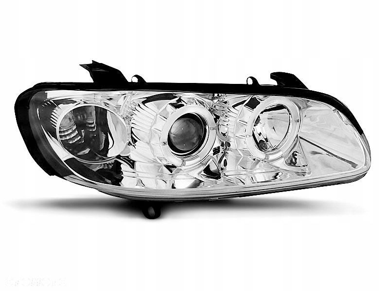 LAMPY REFLEKTORY OPEL OMEGA B 94-99 RINGI CHROME - 1