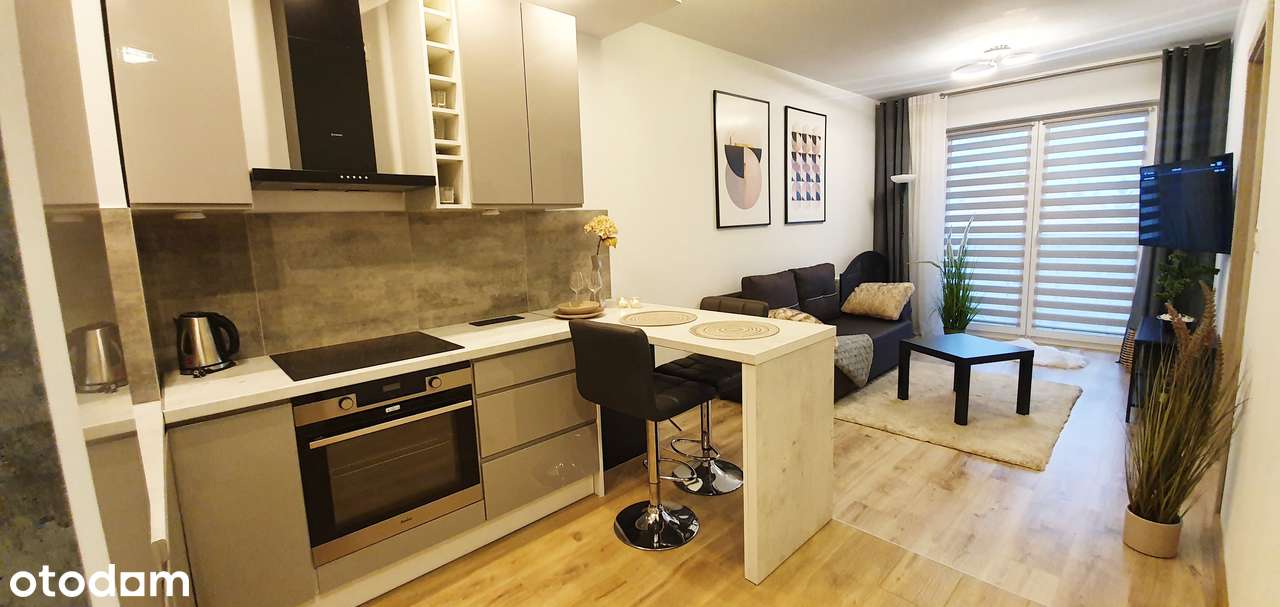 Nowoczesny apartament 35 m² z balkonem i parkingiem –okolice Auchan! - Pełny obrazek: 4/9