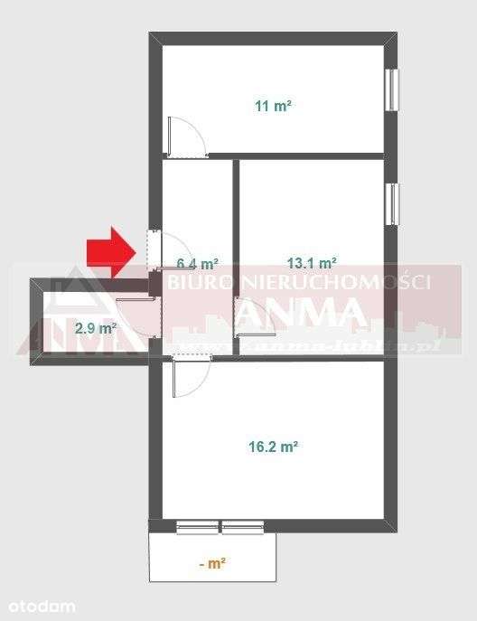 2-pokojowe mieszkanie w centrum Biłgoraja-8