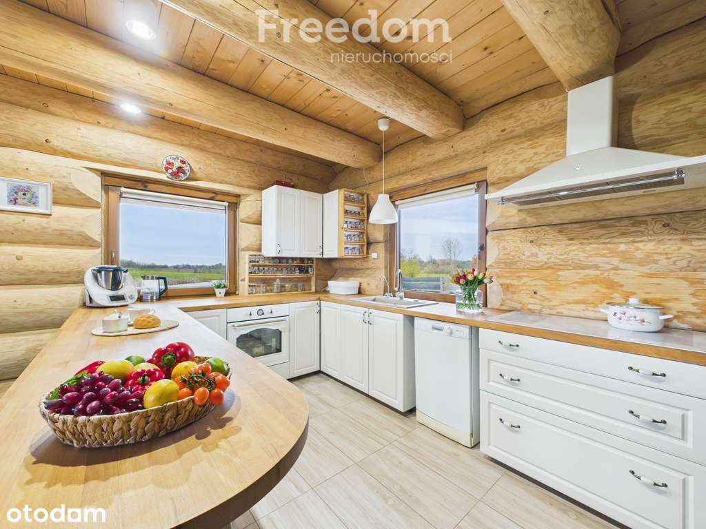 Dom z bali 150m² oraz duża działka 4 ha - Pełny obrazek: 3/20