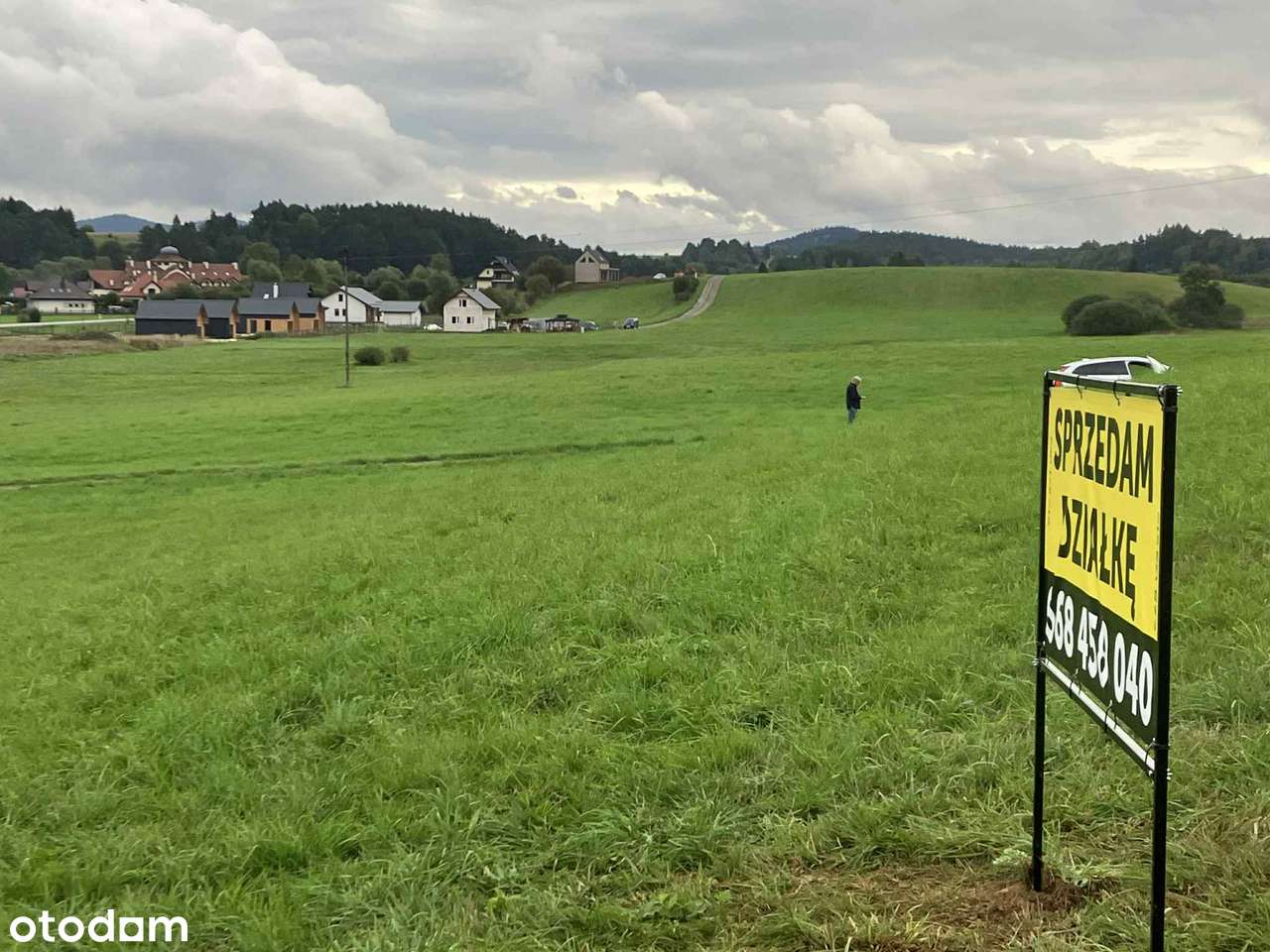 Widokowa działka budowlana w Bieszczadach-10