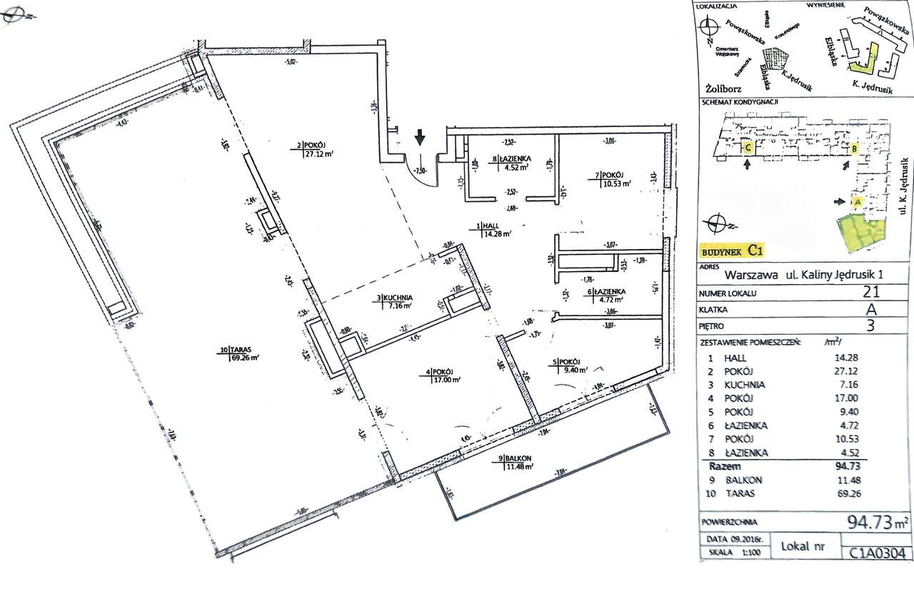 ⭐️Wyjątkowy apartament – TARAS 69,26 M²⭐️-17