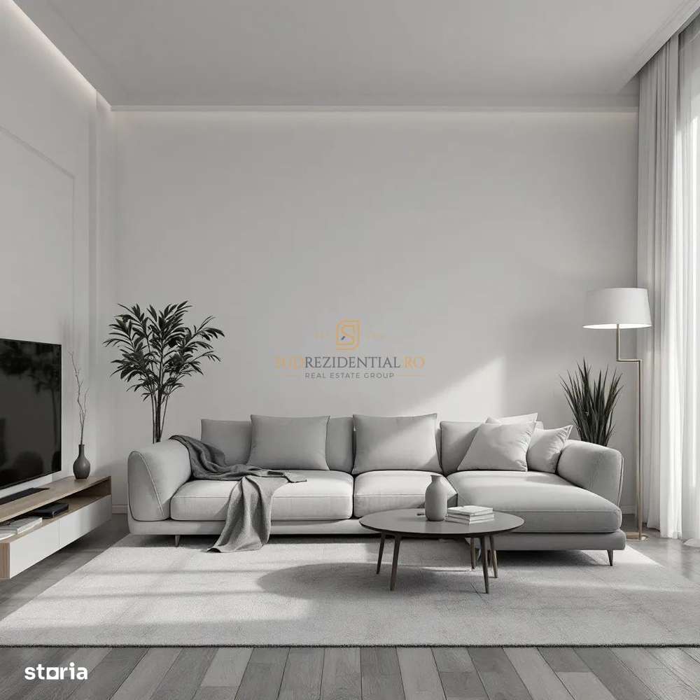 Apartament cu 3 camere, 84.75 mp utili + terasa 28.39 mp + gradina 81.67 mp Parter | Crown Building, Sector 5, Bucuresti