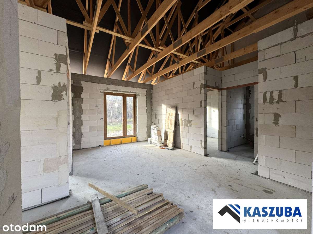 Przylep wolnostojący surowy zamknięty działka 9ar-12