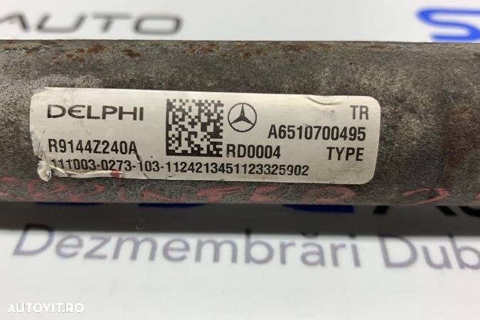 Rampa Injectoare Cu Senzori Mercedes Sprinter 2.2CDI 2010 - 2016 Euro 5 Cod: A6510700495 - 2