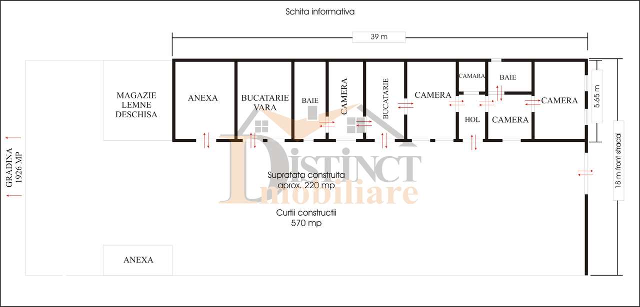 Casă in stil săsesc, 5 camere, 2500 mp teren, Bod zonă centrală. - Imagine principală: 5/12
