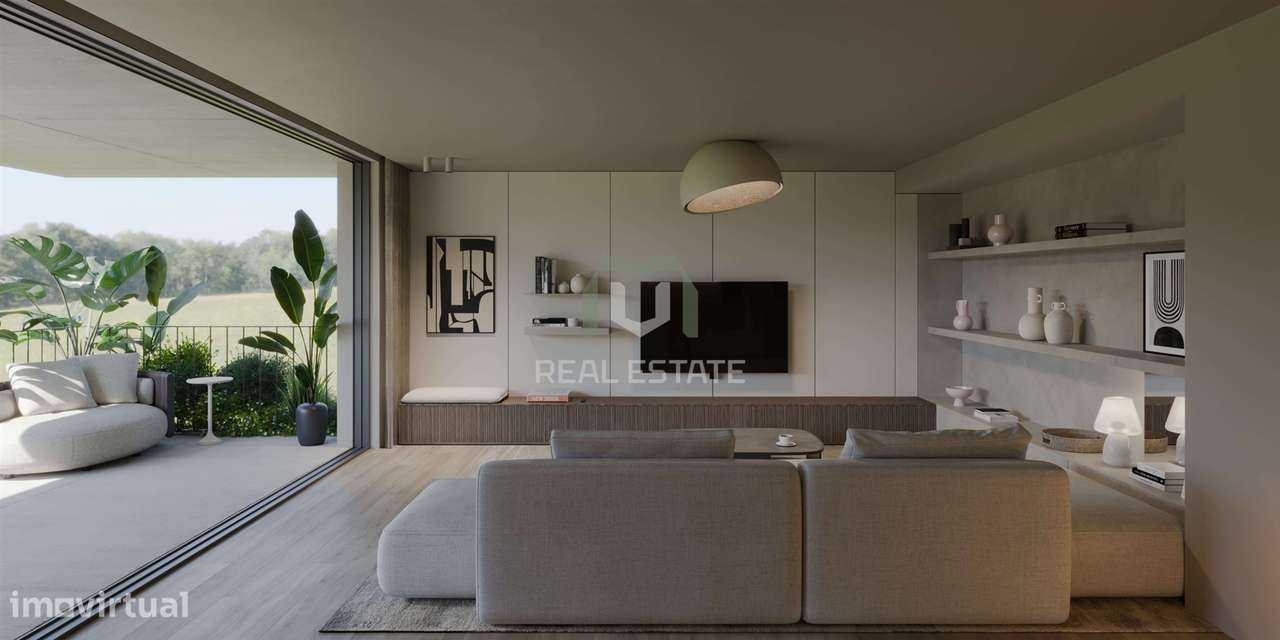 Apartamento T1+1 em Condomínio Fechado com Piscina no rooftop| Ramalde-8