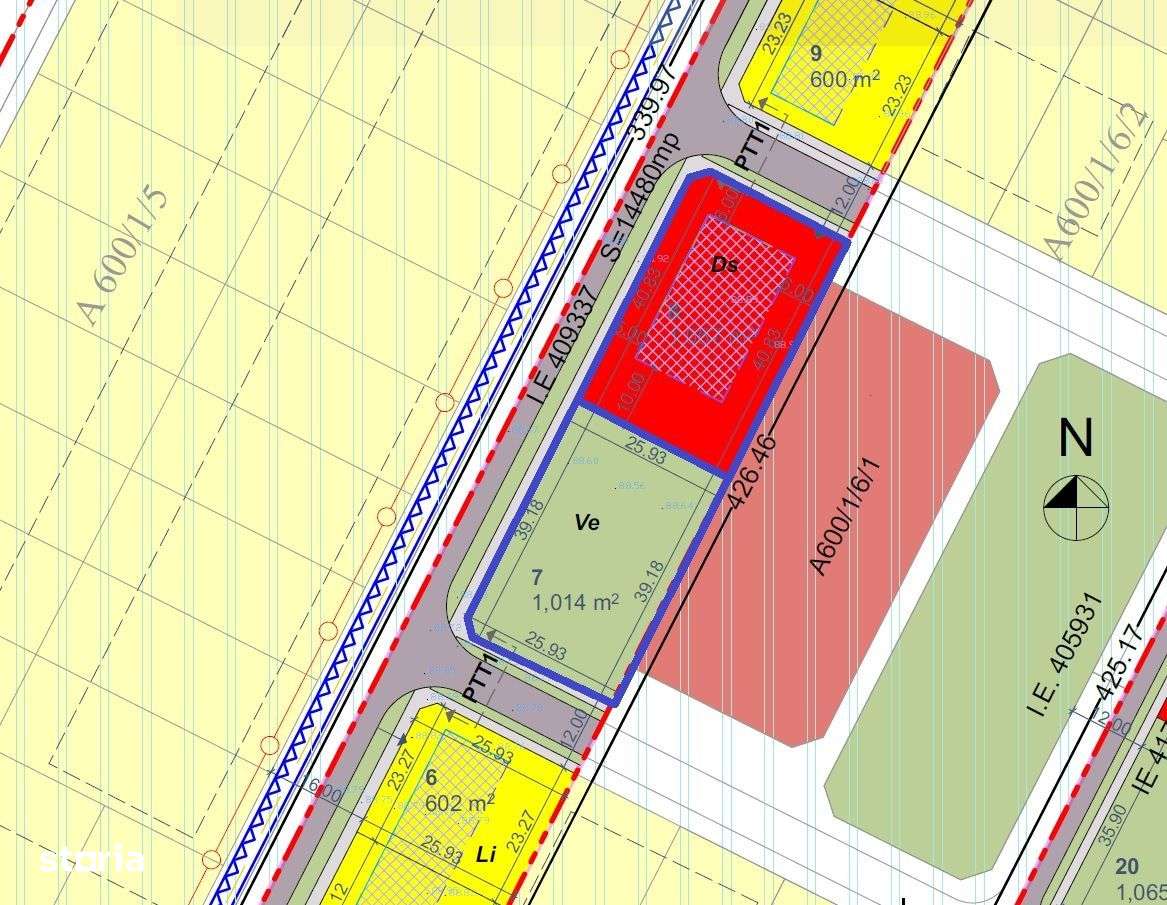 Teren comercial Mosnita, in spate la Kaufland - 1057 servicii, 1014 zo - Imagine principală: 3/7