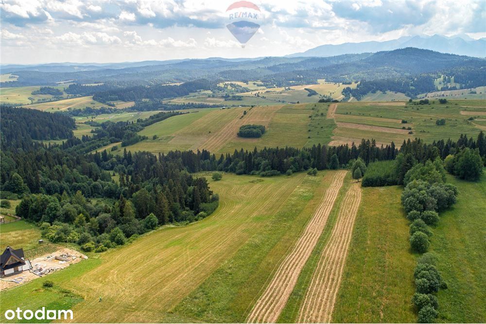 Działka z pięknym widokiem na Tatry