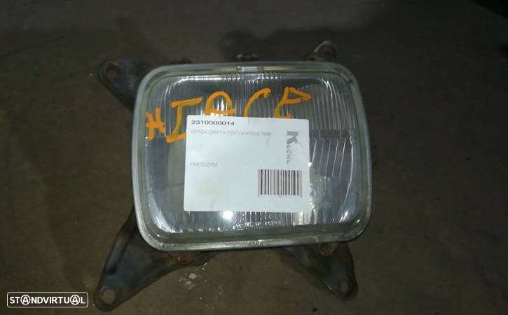 Optica Farol Direita Drt Toyota Hiace Iii Caixa (_H5_, _H6_, _H7_, _H8 - 1