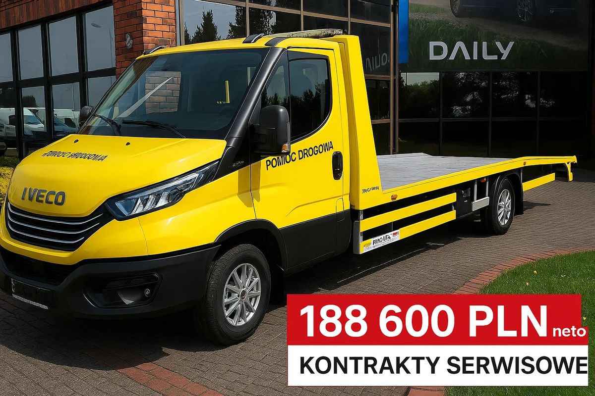 Iveco Daily 35S18A8 LAWETA POLMAR – gotowa do zadań specjalnych!