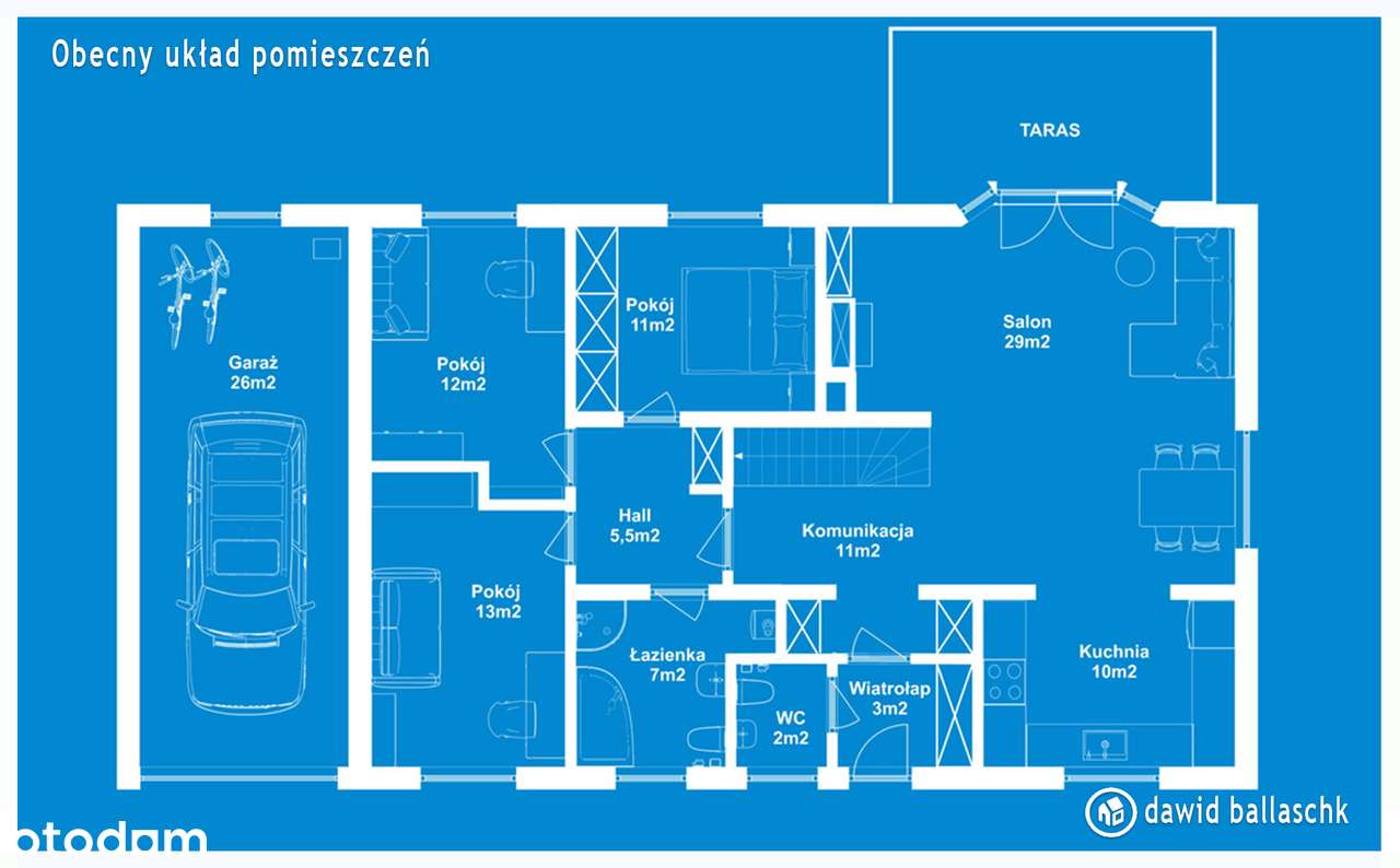 Kameralny parterowy dom blisko lasu-16