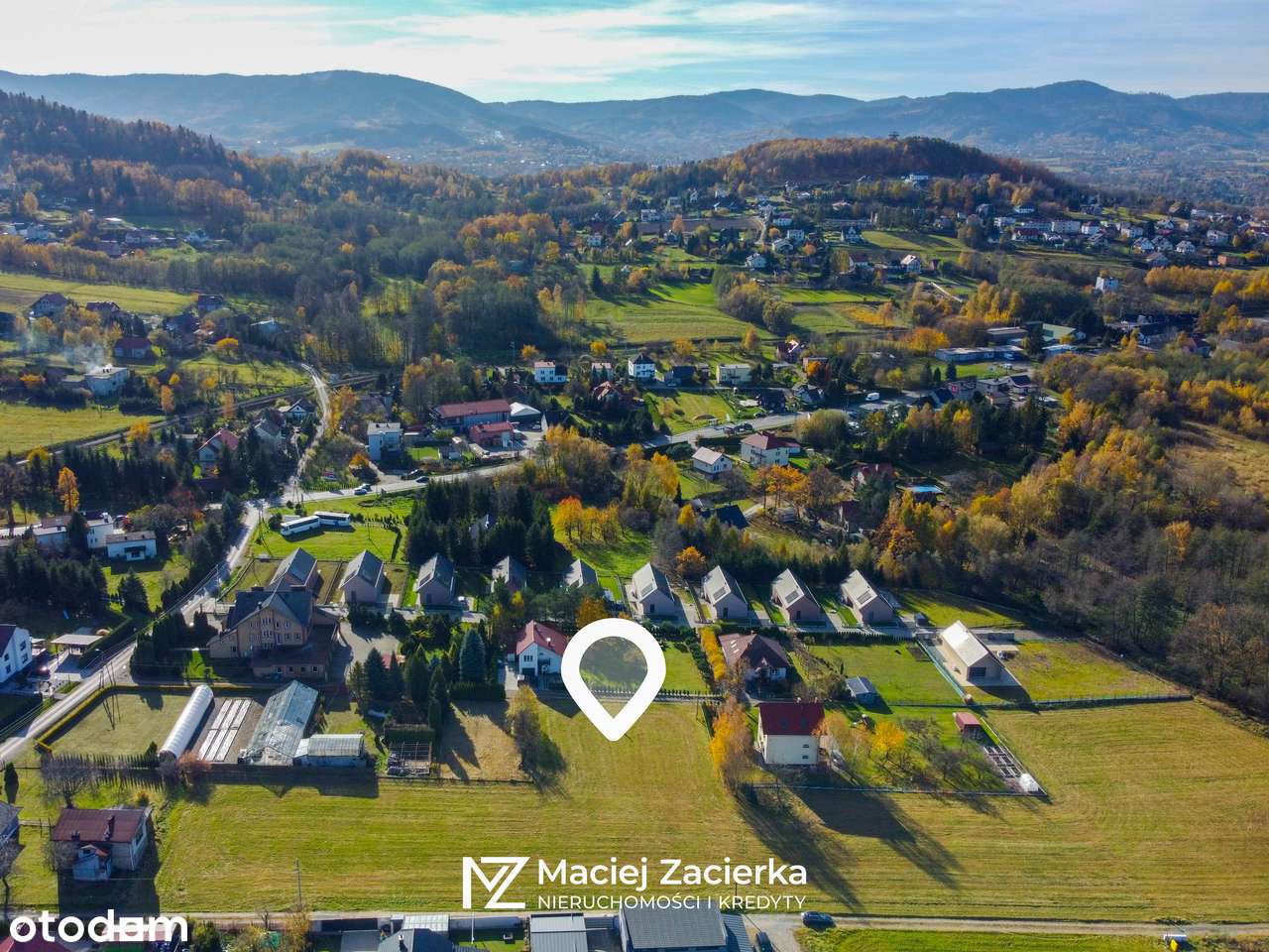 Działka budowlana w spokojnej okolicy Andrychów - Pełny obrazek: 2/7