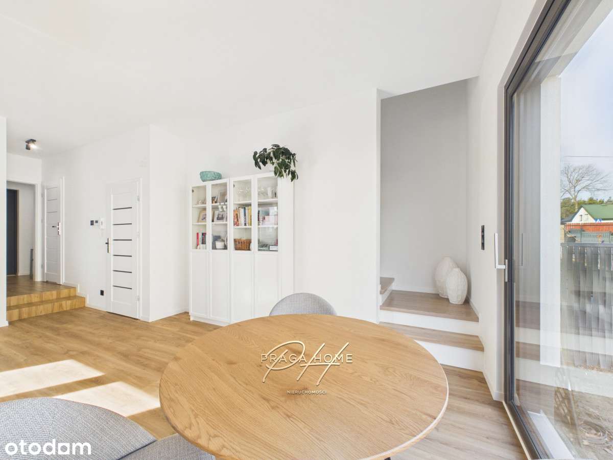 Nowoczesny segment bliźniaka | 100 m² | Wawer-17