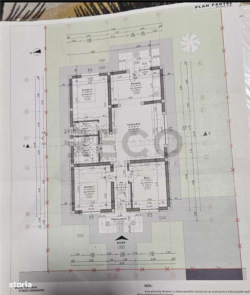 RECO Casa la gri plan parter in Sanmartin - Imagine principală: 4/17