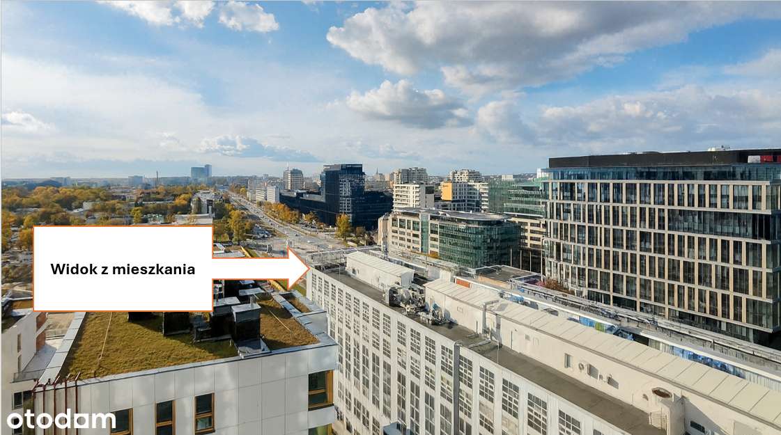 Na sprzedaż 1-pokojowe mieszkanie 36,17 m² z widokiem na  Warszawę-10