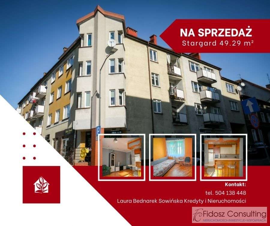 Przytulne 49,29 m2 w sercu Stargardu - idealne mie