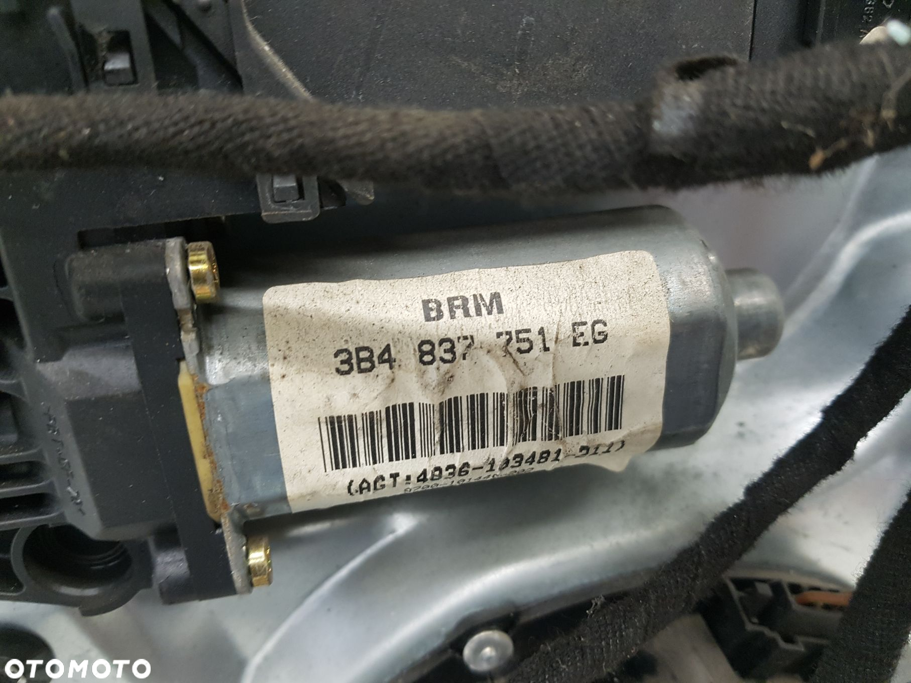 ELE MECHANIZM SZYBY LEWY PRZÓD VOLKSWAGEN PASSAT B5 3B4837751EG - 3