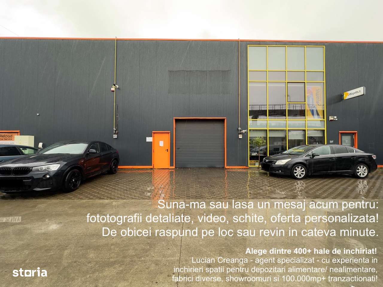 Hala/ showroom 283mp, dupa Carrefour Felicia - Imagine principală: 1/10