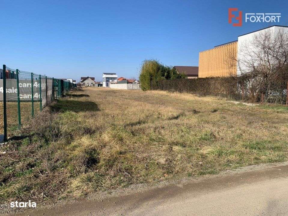 Teren 1122 mp in Dumbravita, toate utilitatile, ideal rezidential sau - Imagine principală: 4/4