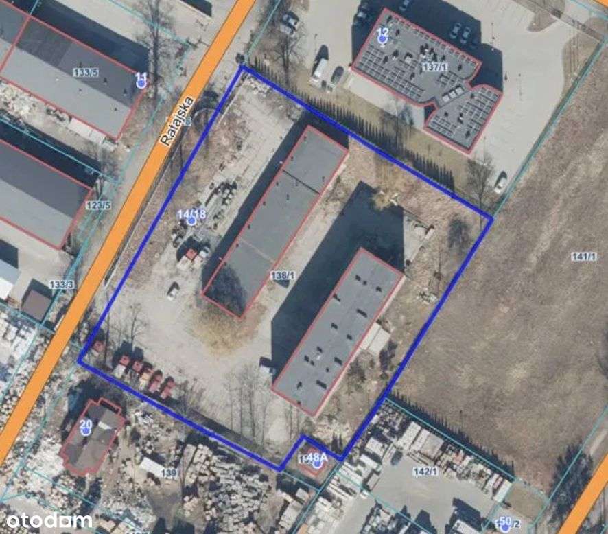 Budynki biurowo- magazynowe PRZETARG - Pełny obrazek: 5/6