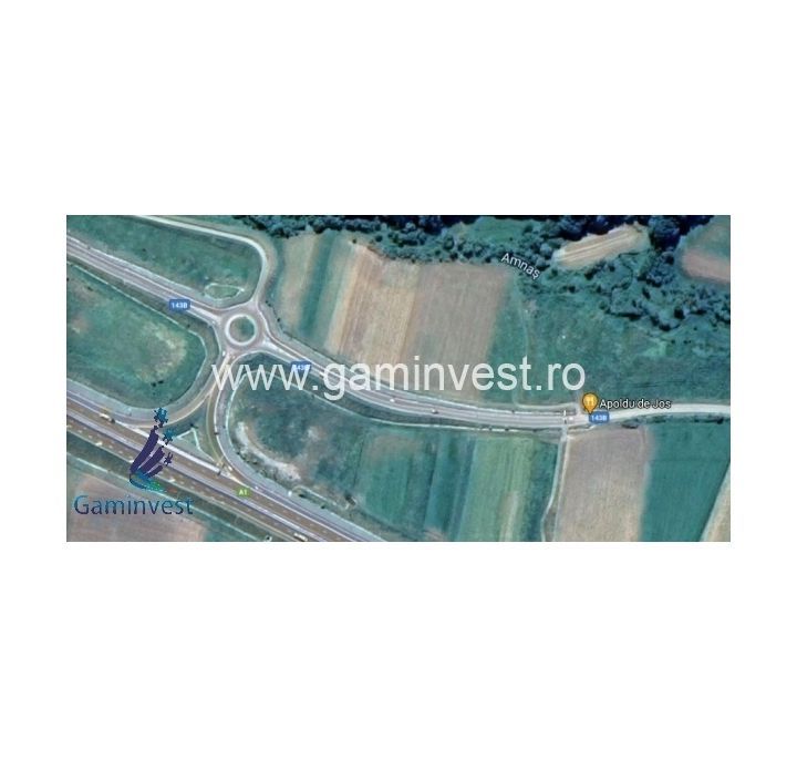 Gaminvest - Teren extravilan de vanzare langa autostrada A1 - A1498B