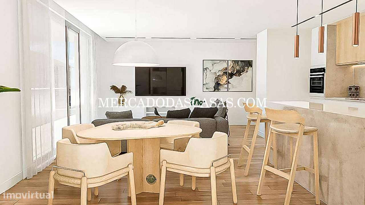 Apartamento T2 2º linha mar São Félix da Marinha-19